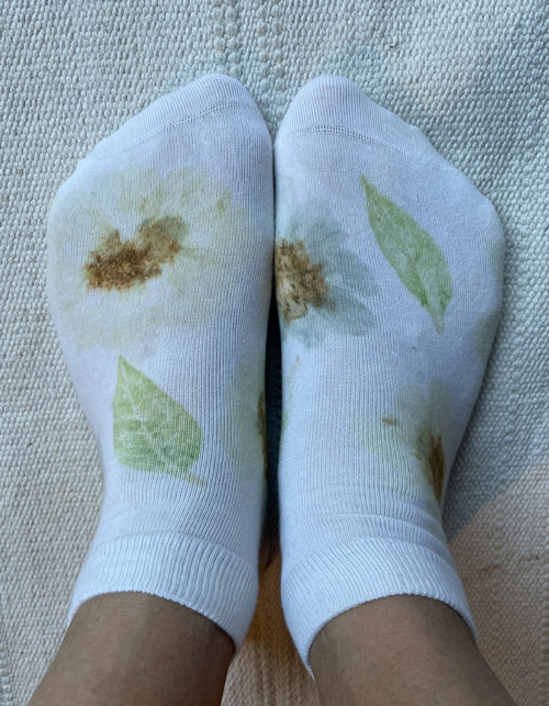 Ponožky ecoprint