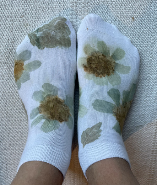 Ponožky ecoprint