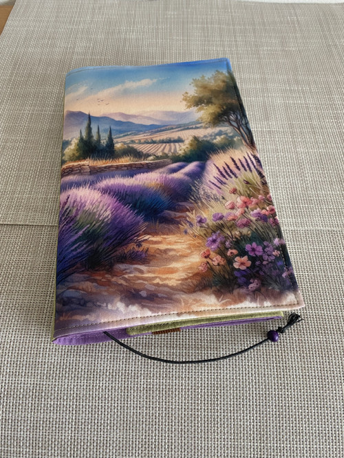 Obal na knihu - Provence - levandule