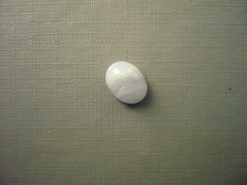 Kabošon - chalcedon krajkový 9 mm, č.4C