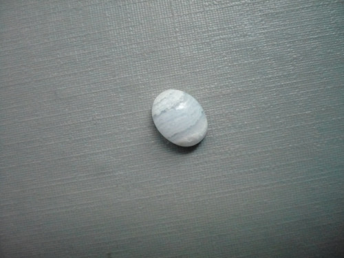 Kabošon - chalcedon krajkový 9 mm, č.16C