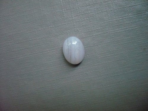 Kabošon - chalcedon krajkový 9 mm, č.39C