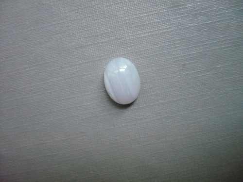 Kabošon - chalcedon krajkový 9 mm, č.58C