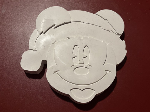 Sádrový odlitek - velký Mickey