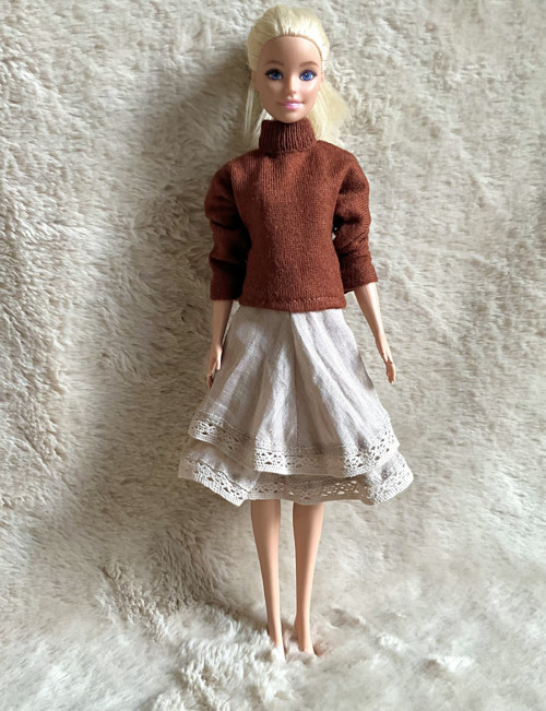 Sada oblečení pro panenky Barbie a podobně