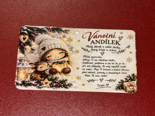 Vánoční andílek (maminka)
