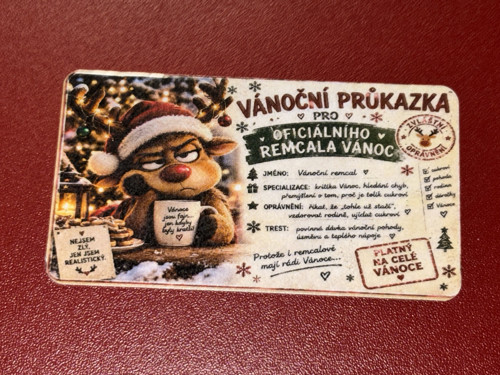 VP oficiálního remcala Vánoc