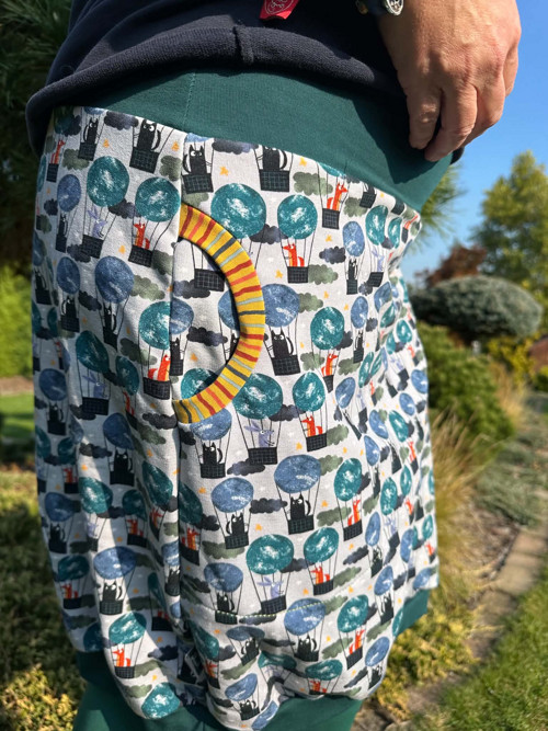 Na pohodu pružná v balónu vel.L/XL