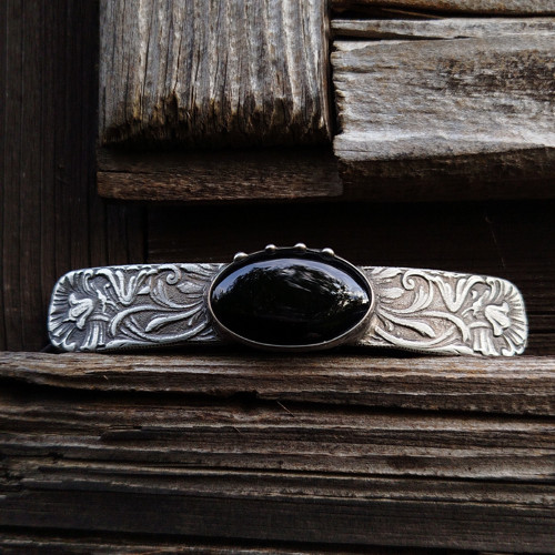 Spona do vlasů ART ONYX