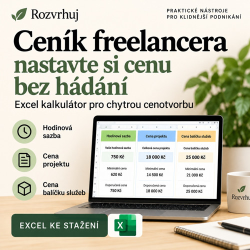 Ceník freelancera – nastavte si cenu bez hádání