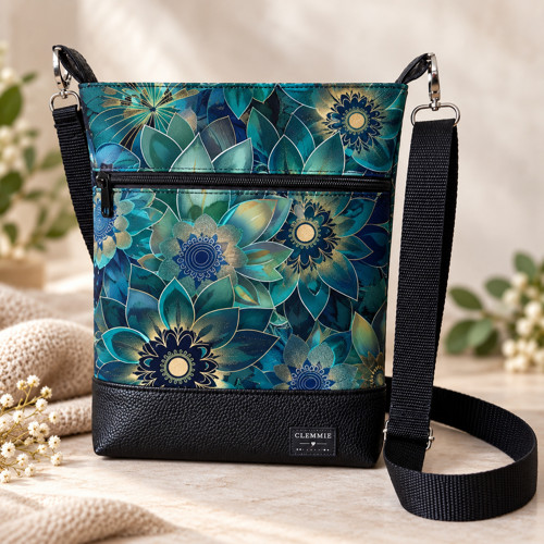 Crossbody kabelka GRACE - květinové mandaly