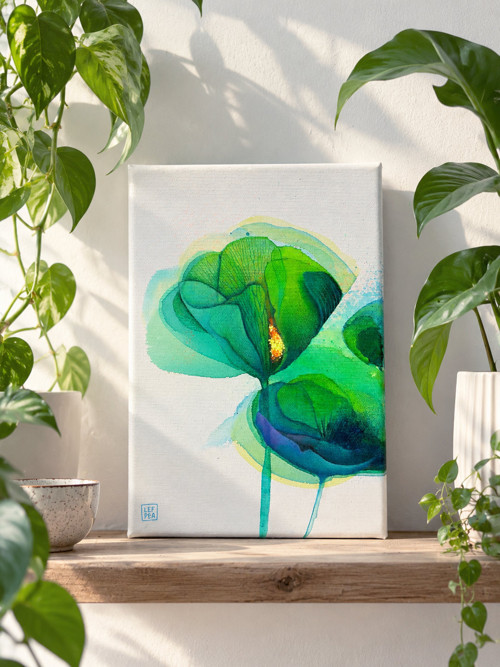 Začátek / Originální obraz - 20x30cm