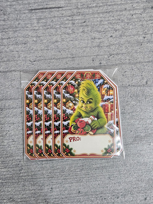 Vánoční jmenovky na dárky 15ks
