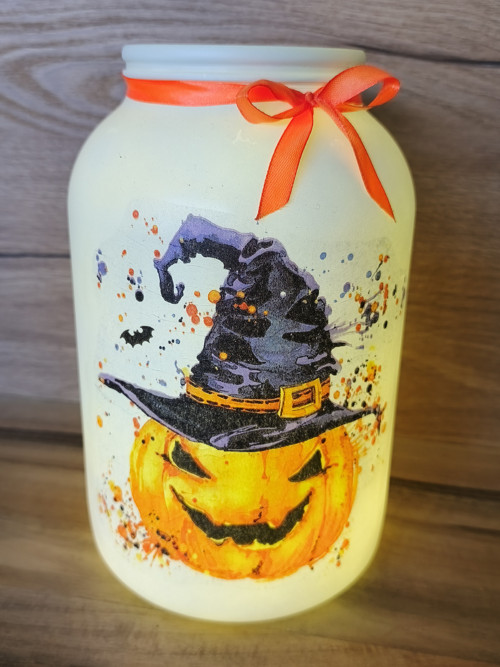Lucerna Halloweenská dýně