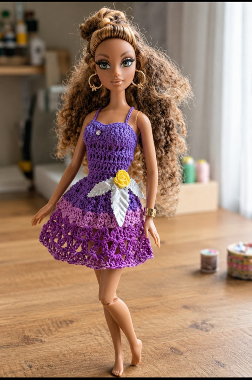 Šaty na barbie, my scene