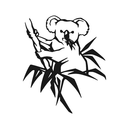 Koala na stromě – 3D dekorace na zeď