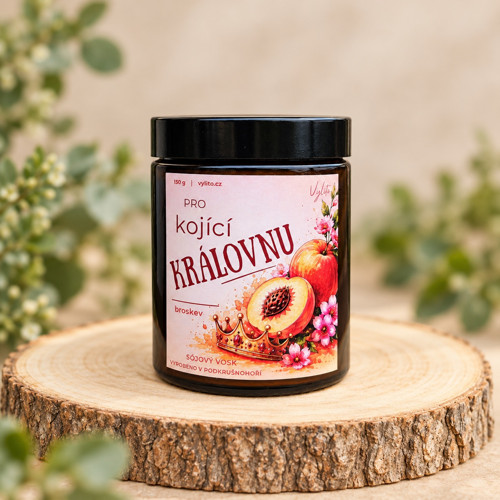 Sójová svíčka - Vylito pro Kojící královnu