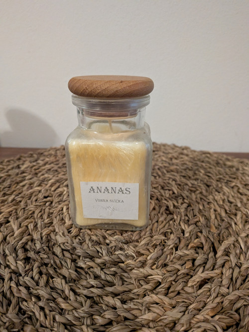 Vonná svíčka ananas