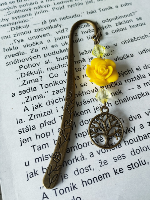 Záložka do knihy / 121mm/