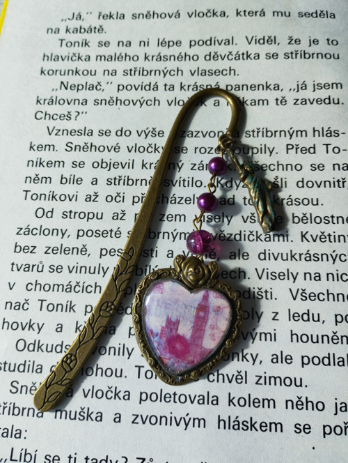 Záložka do knihy / 121mm/