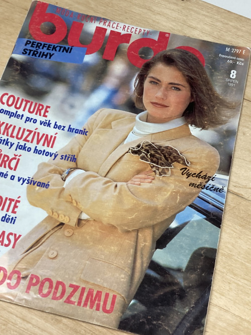 Časopis - BURDA 08/1991