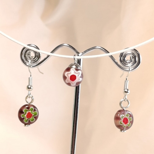 Benátský Millefiori Set se strunou 47 cm var.1