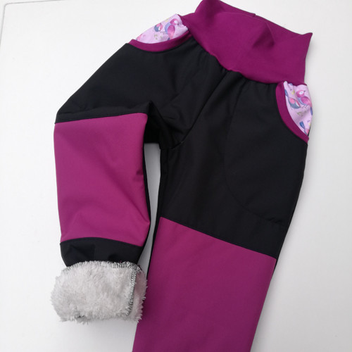 Softshell. kalhoty S BERÁNKEM - vel.98 skladem