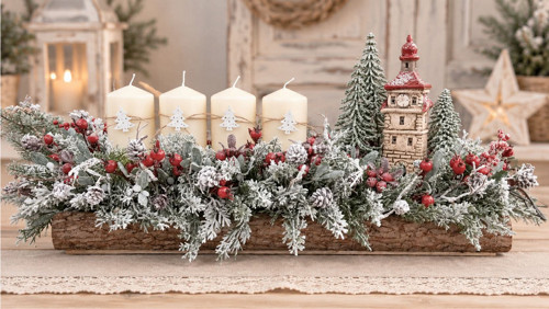 Adventní svícen,, Radnice,,