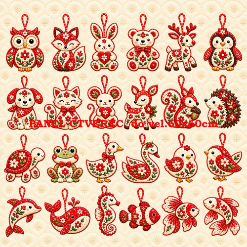 Bavlněný panel 10x10 cm