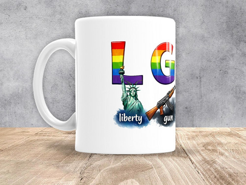 0350 - LGBT - liberty gun beer tits