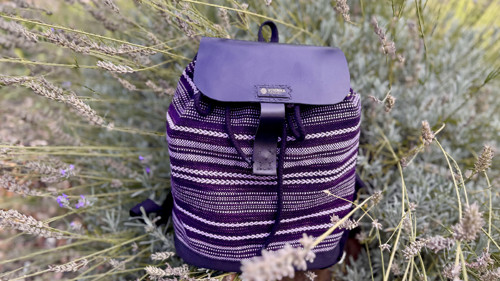 Tkaný batoh Edice Aubergine — foto 1
