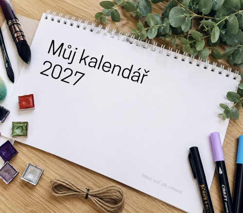 Můj kalendář - kalendář k dotvoření 2027