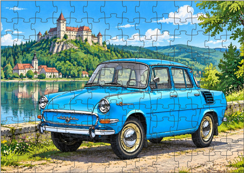 Moon River Český veterán č. 02 puzzle 120 dílků