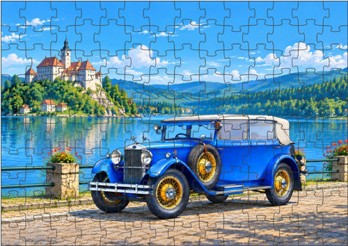 Moon River Český veterán č. 04 puzzle 120 dílků