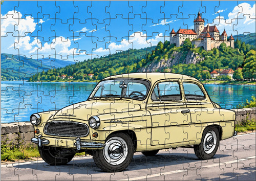 Moon River Český veterán č. 05 puzzle 300 dílků