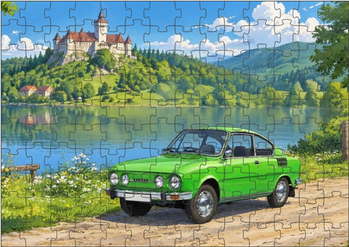 Moon River Český veterán č. 12 puzzle 500 dílků