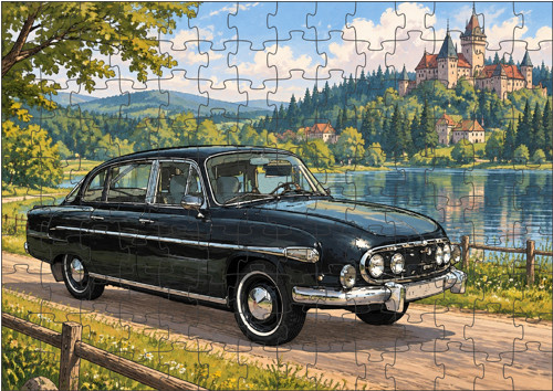 Moon River Český veterán č. 13 puzzle 300 dílků