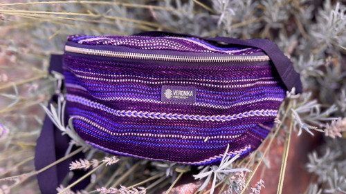 Tkaná kabelka EasyBag Edice Aubergine