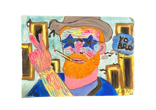 Vincent in Tha Haus - Original Art k vytištění A4