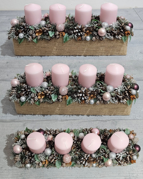 Adventní svícen délka 45cm