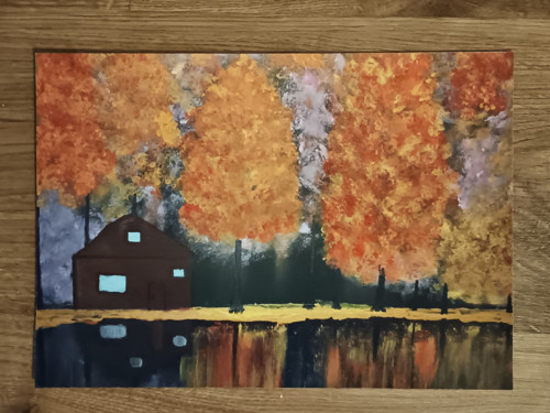 Autorský plakát (A4): Autumn