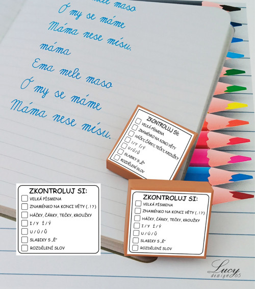 Formativní razítko Zkontroluj si