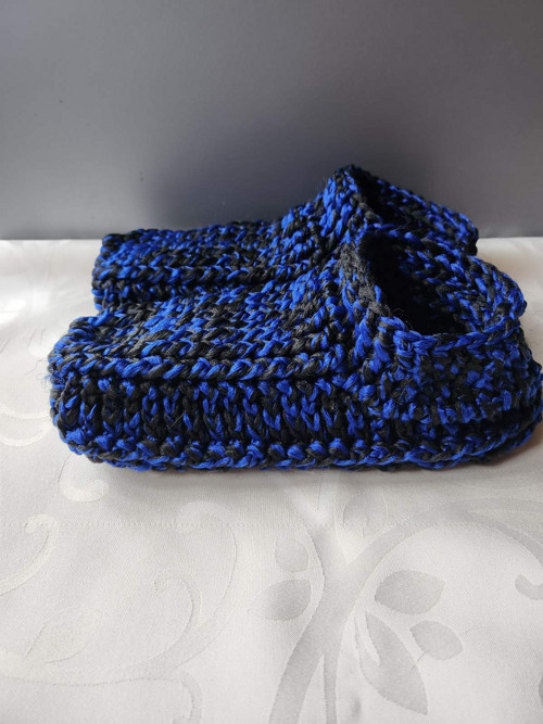 Háčkované papuče