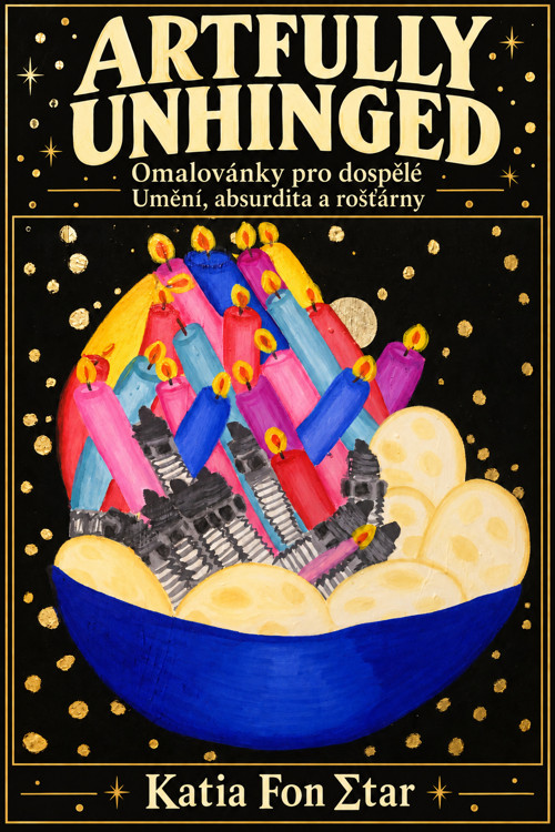 Artfully Unhinged – autorské omalovánky pro dospěl