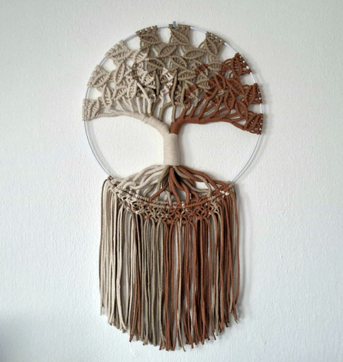 Strom života macramé — foto 1