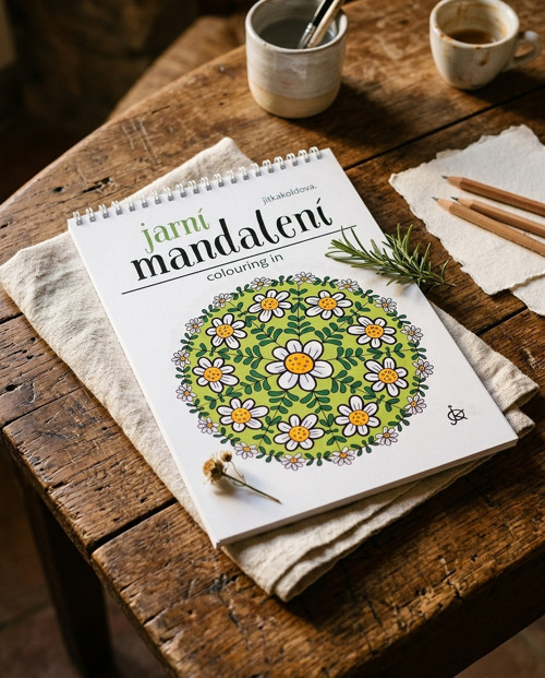 JARNÍ MANDALY - relaxační omalovanky