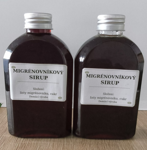 Sirup z Migrenovníku