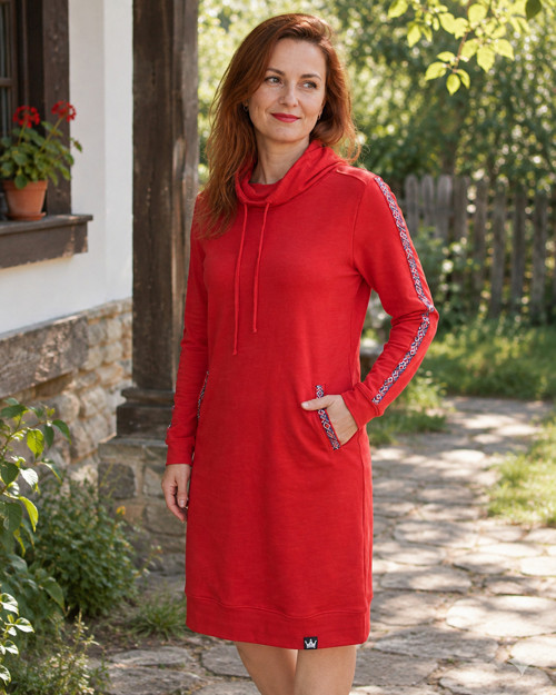Teplákové šaty
