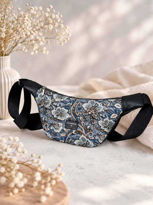 Crossbody kabelka REBEKA - krajka na jeans