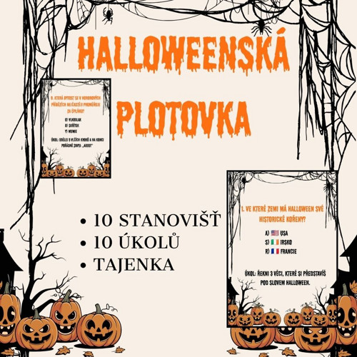 Halloweenská plotovka